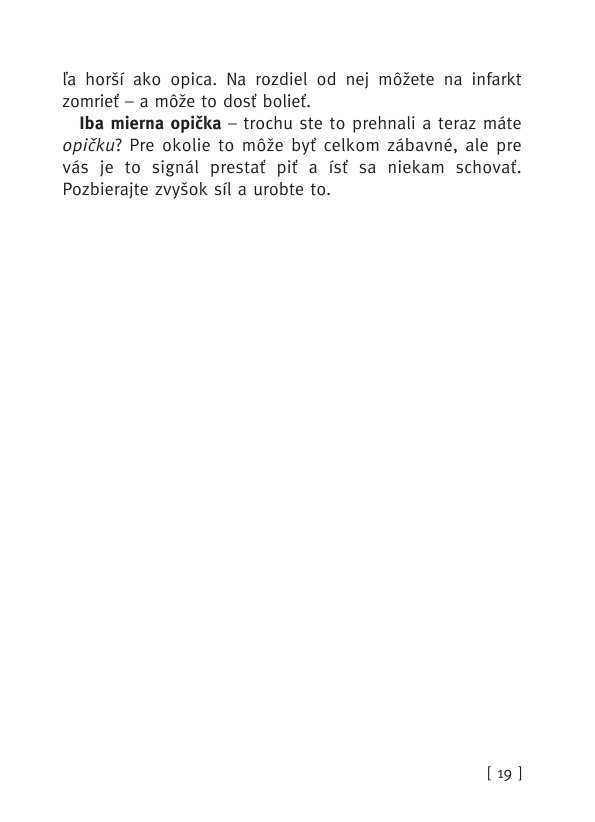 Ako prežiť opicu