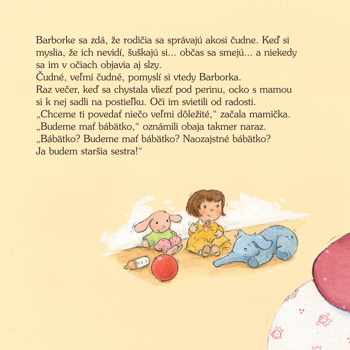 Barborka a jej rodina