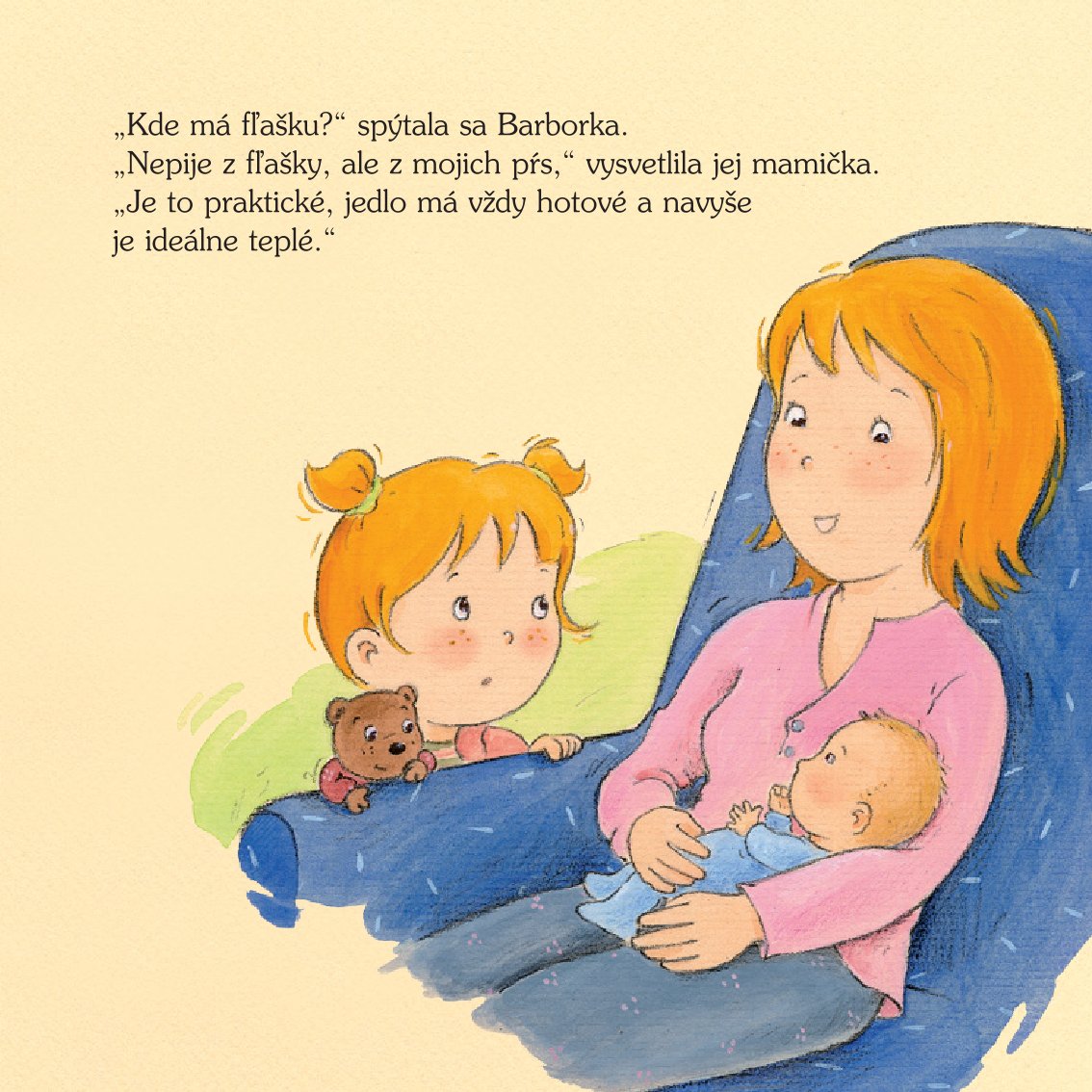 Barborka a jej rodina