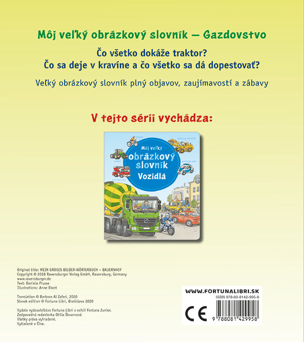 Môj veľký obrázkový slovník – GAZDOVSTVO
