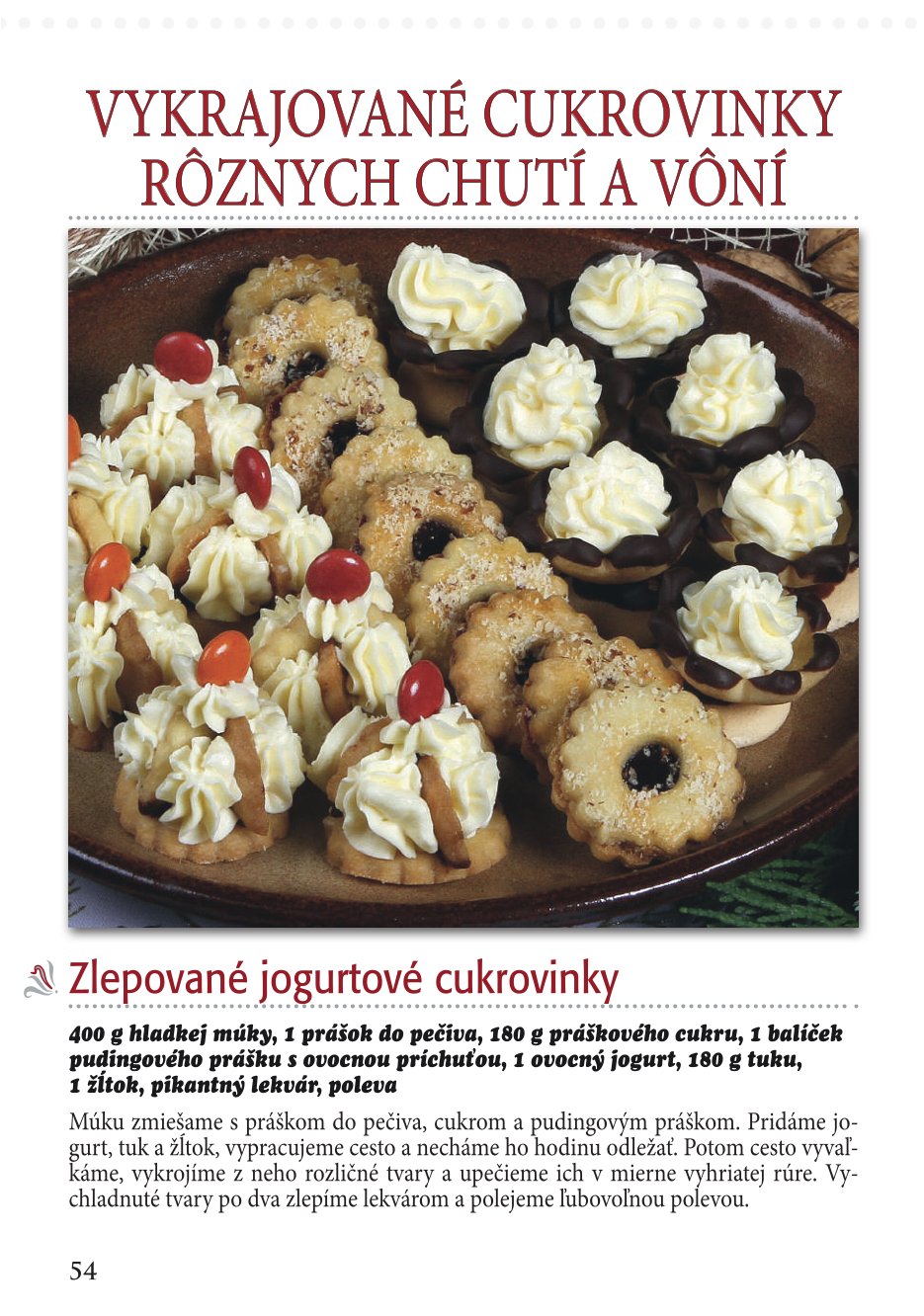 Cukrovinky podľa osvedčených receptov