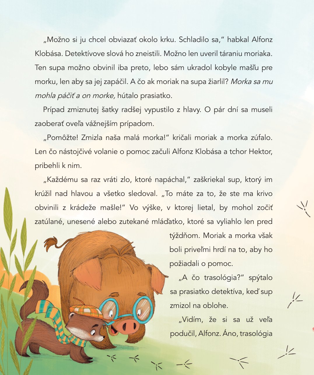 Detektív tchor Hektor pátra na Slovensku