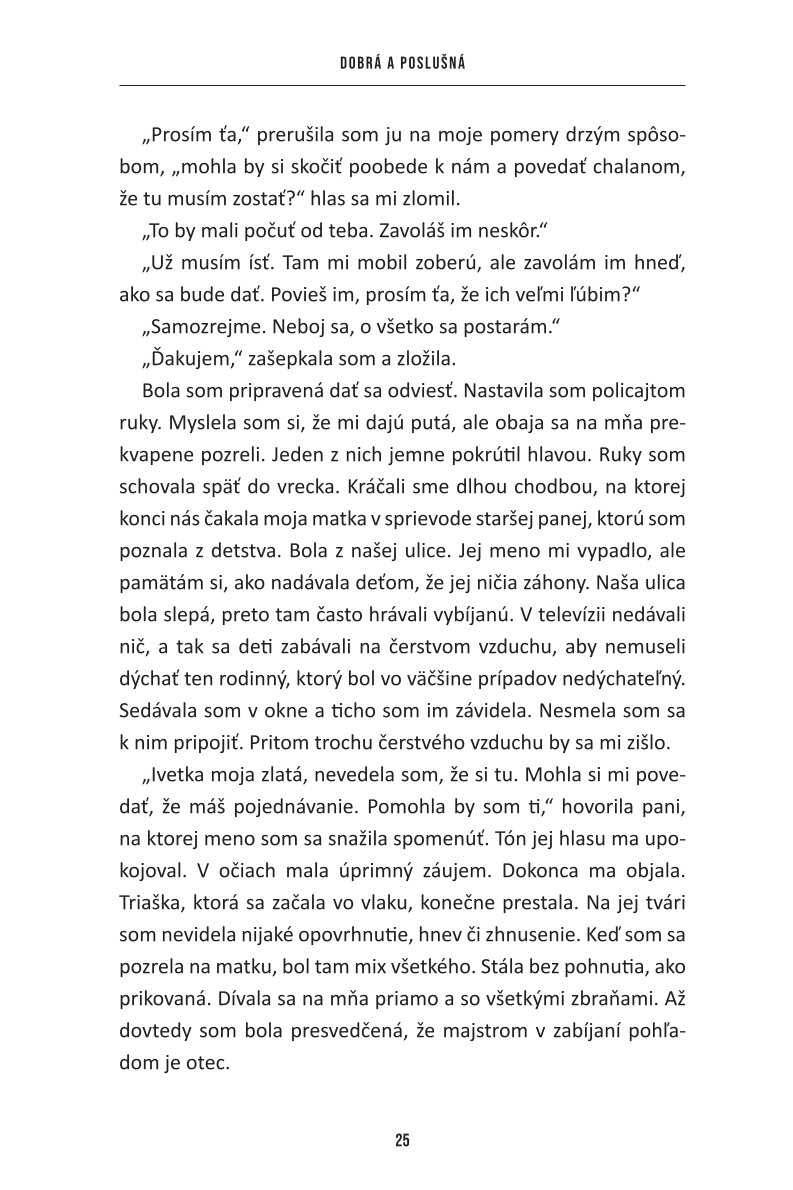 Dobrá a poslušná