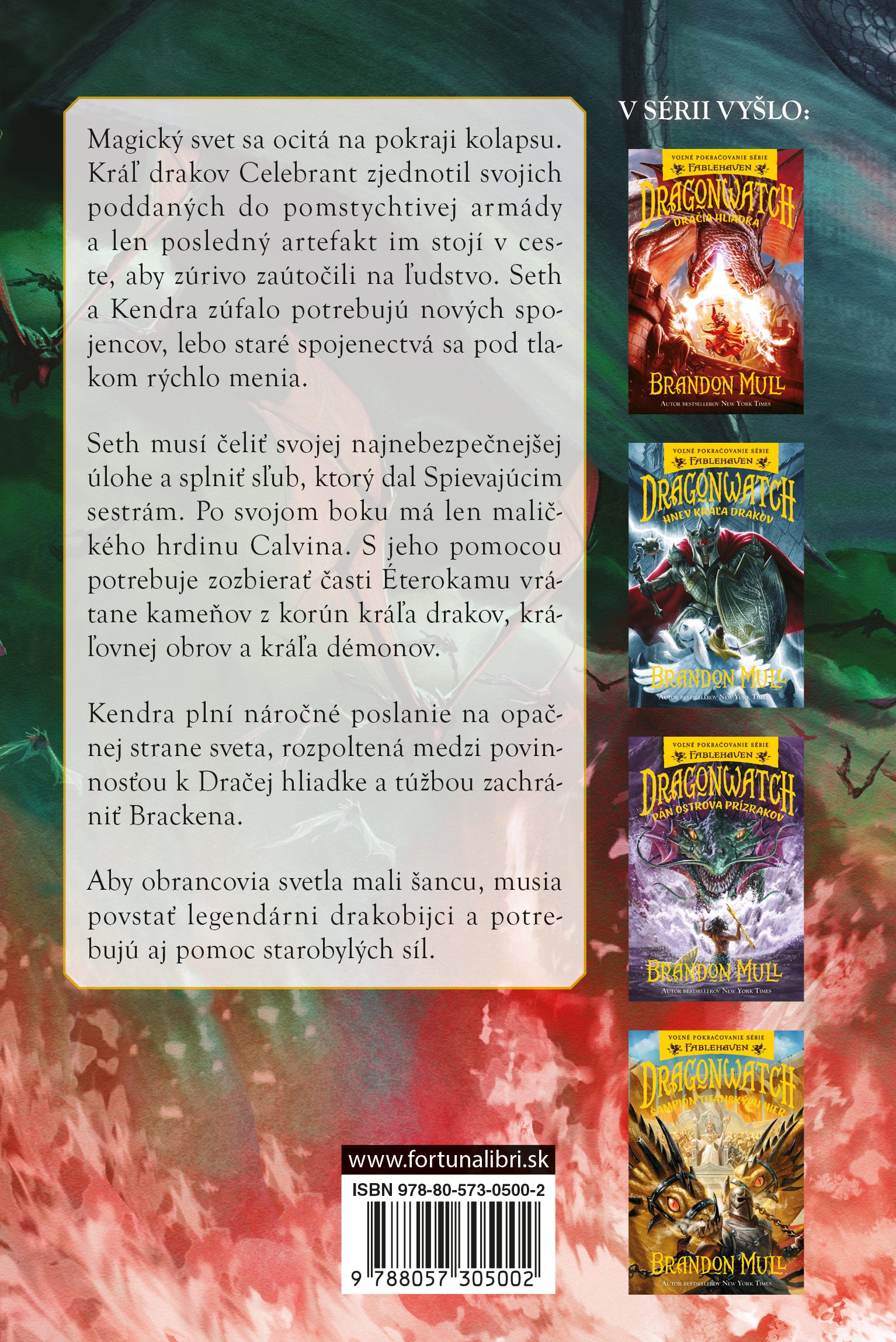 DRAGONWATCH - Návrat drakobijcov (5.kniha)