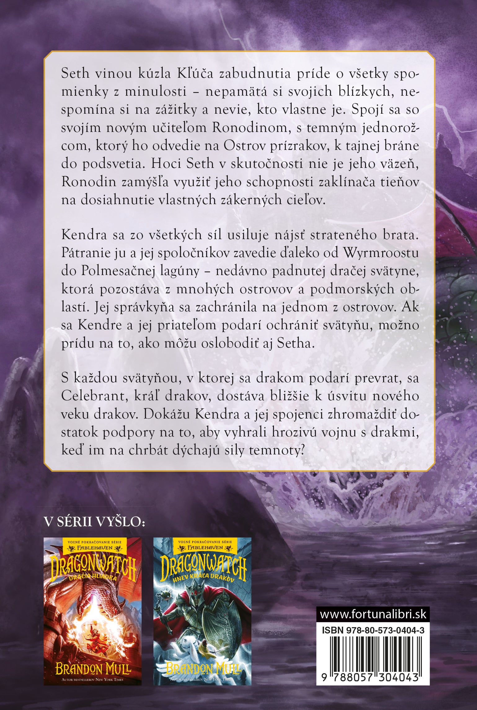 DRAGONWATCH - Pán Ostrova Prízrakov (3.diel)