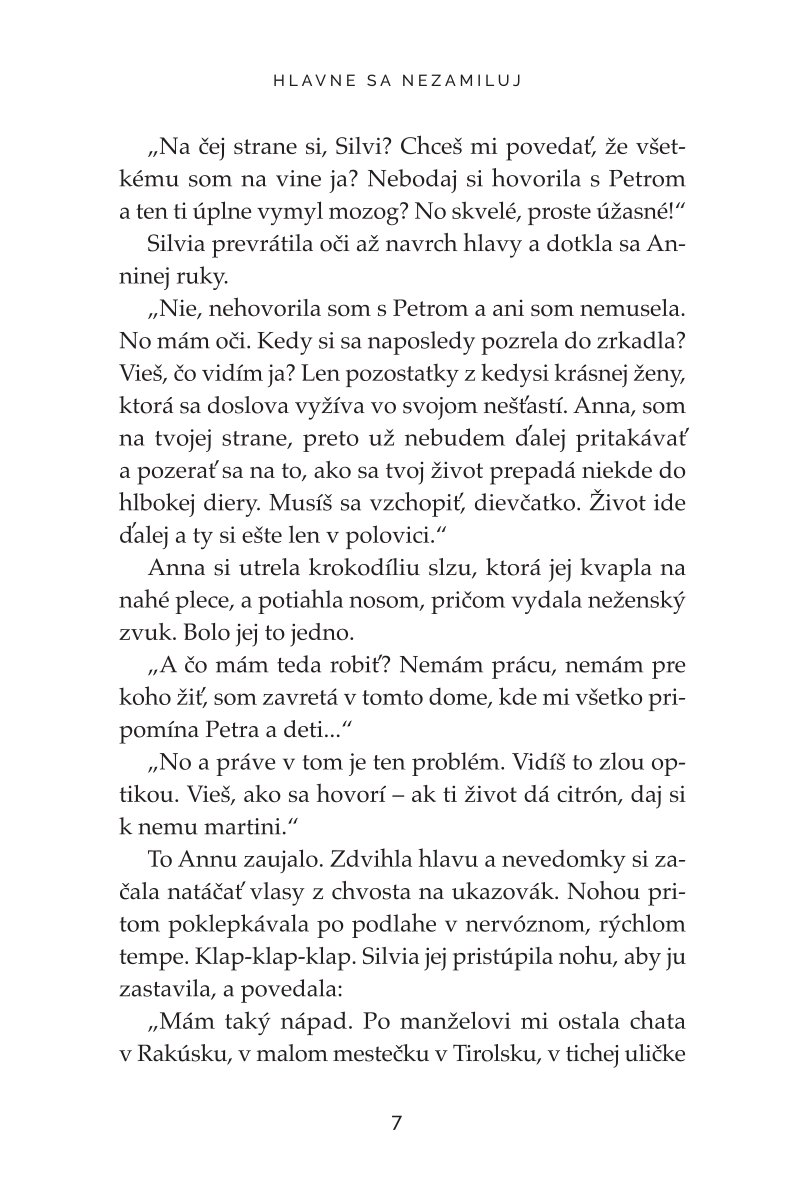 Hlavne sa nezamiluj