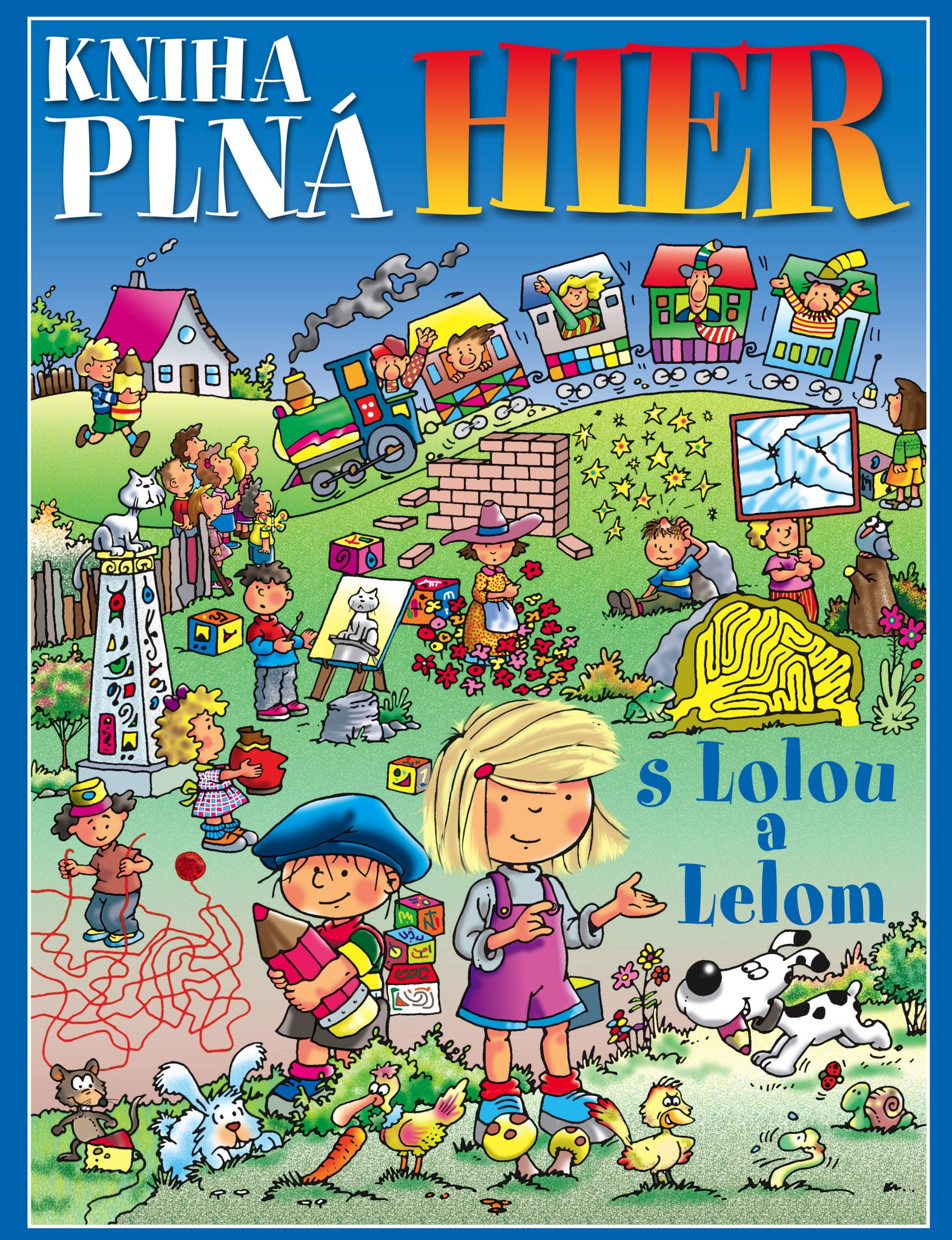 Kniha plná hier s Lolou a Lelom