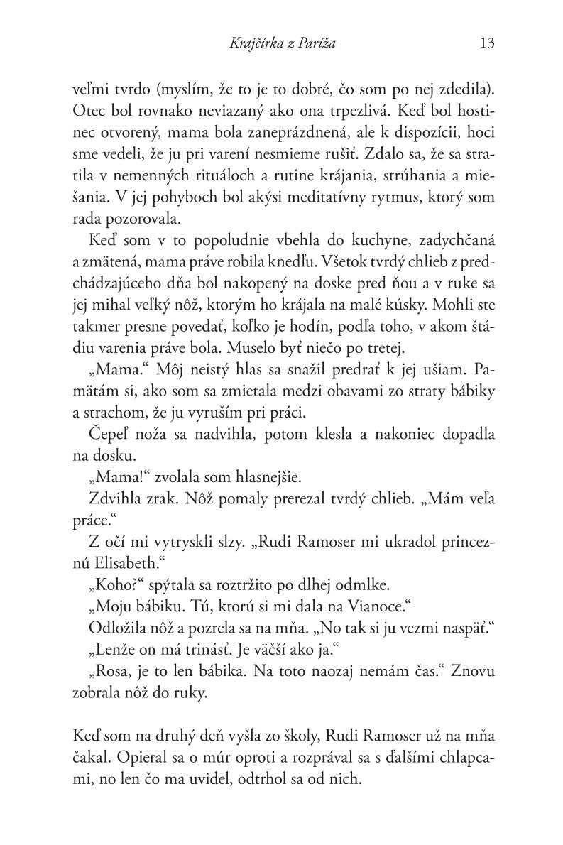 Krajčírka z Paríža