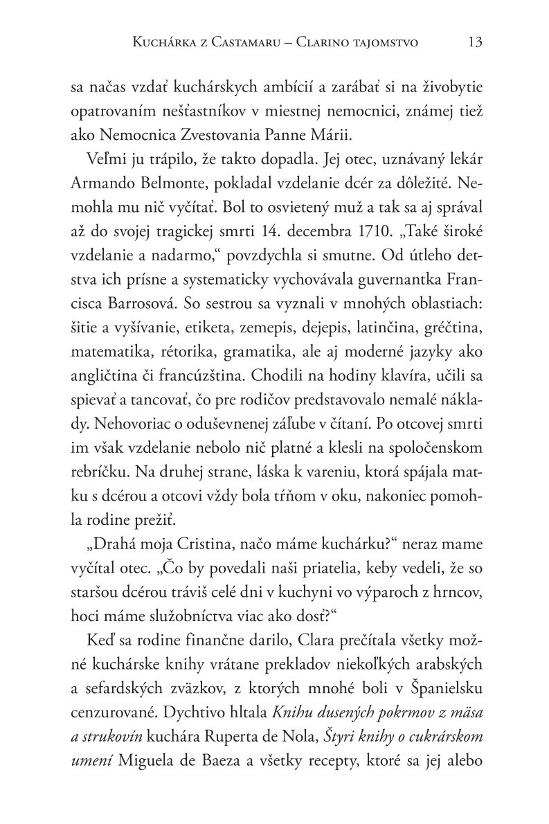 Kuchárka z Castamaru 1.diel