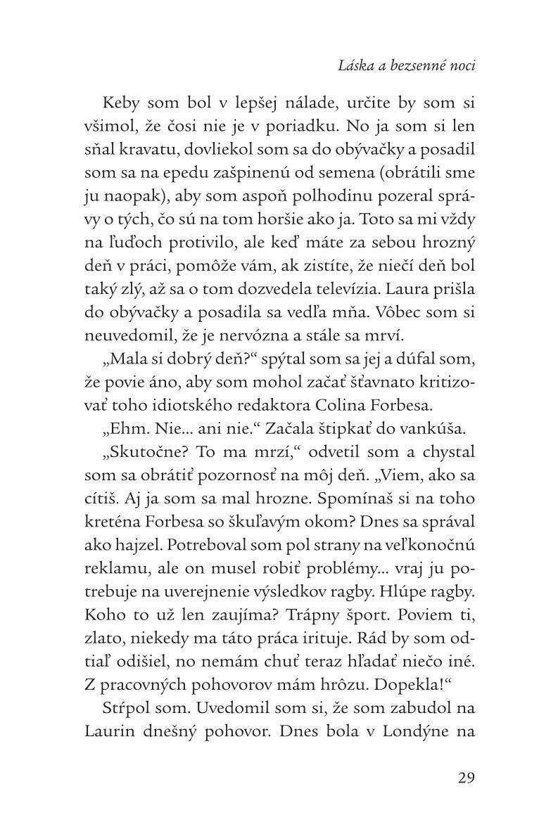 Láska a bezsenné noci