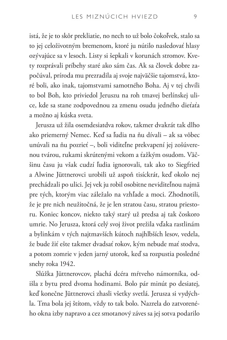 Les miznúcich hviezd