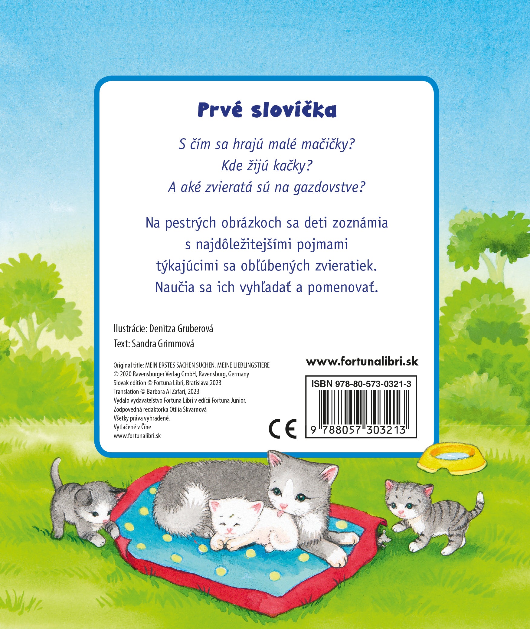 Moja prvá knižka - Nájdi a ukáž - Moje obľúbené zvieratká