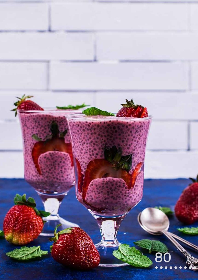 Smoothie misky a iné raňajkové dobroty