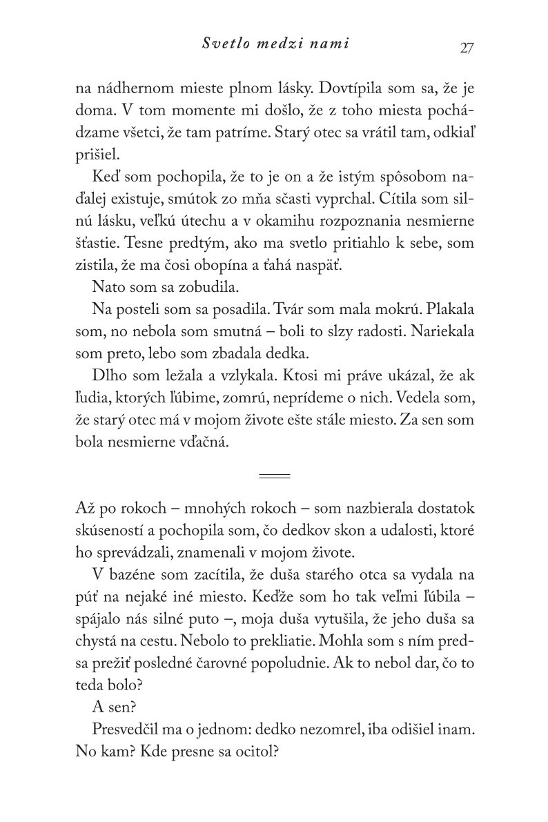 Svetlo medzi nami