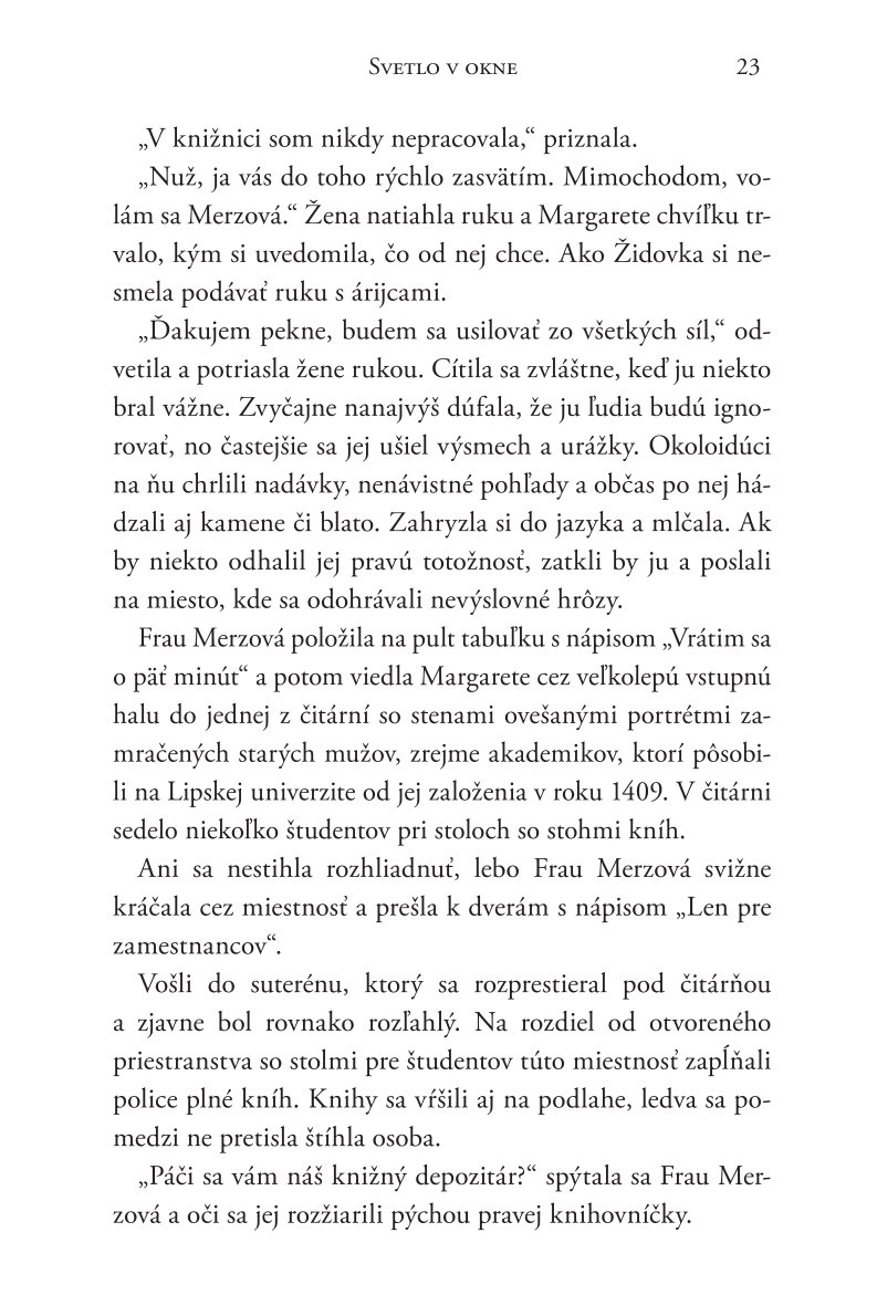 Svetlo v okne