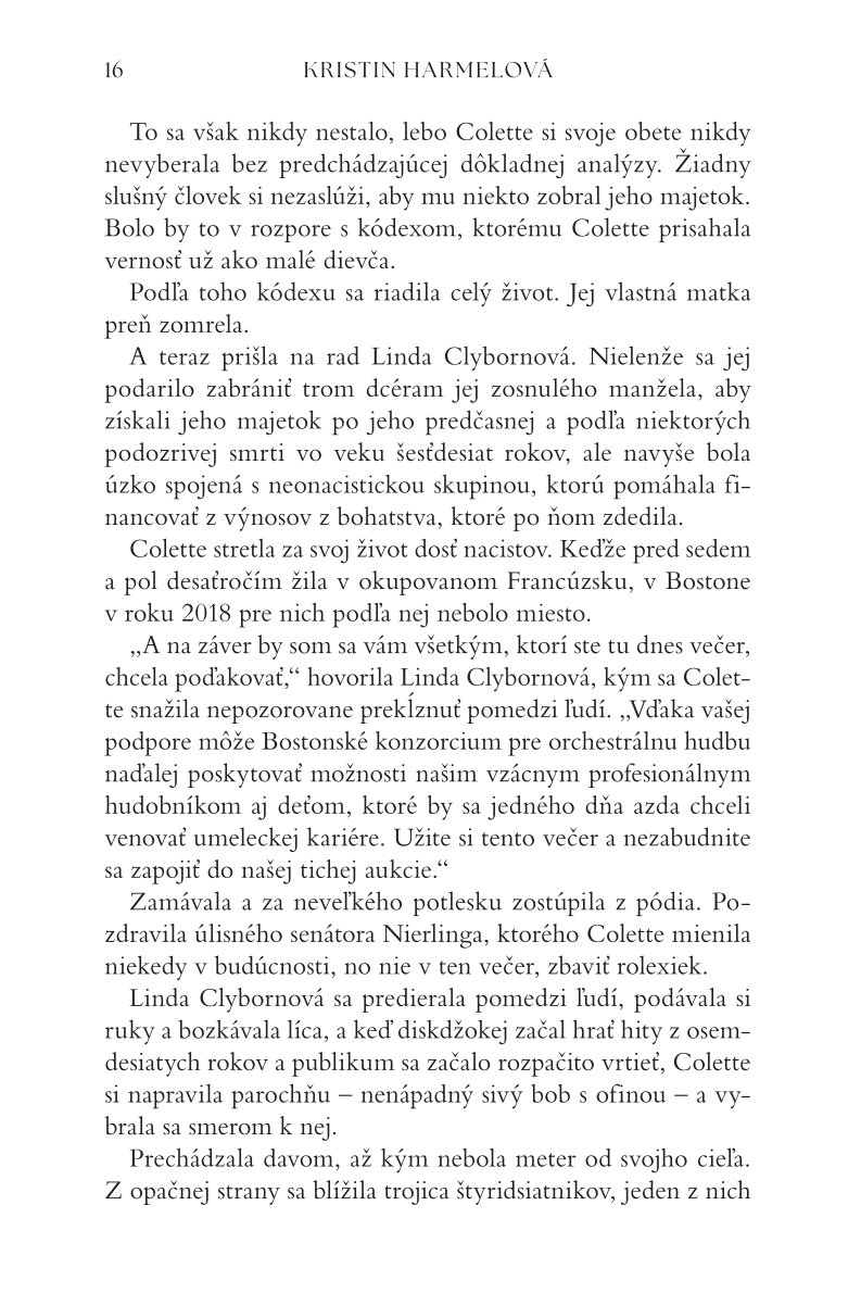 Ukradnutý život Colette Marceauovej