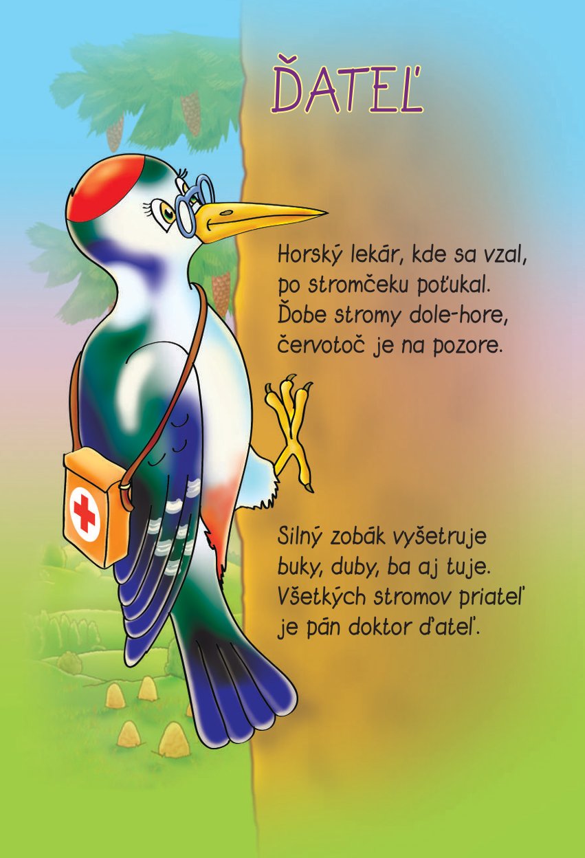 V lese