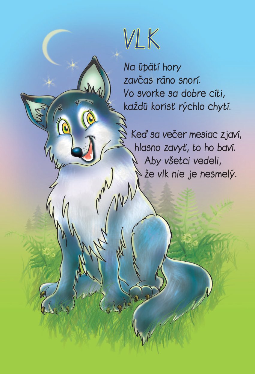V lese