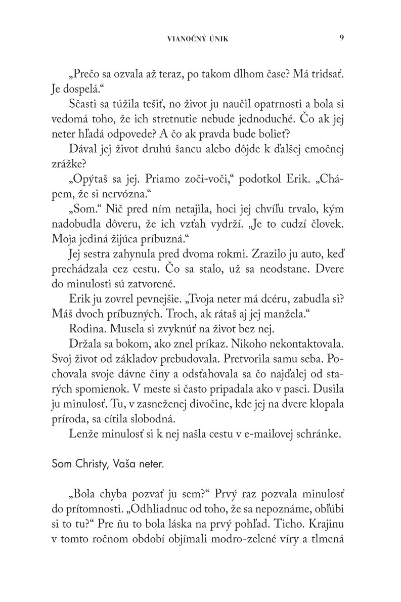 Vianočný únik
