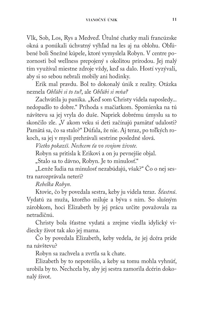 Vianočný únik