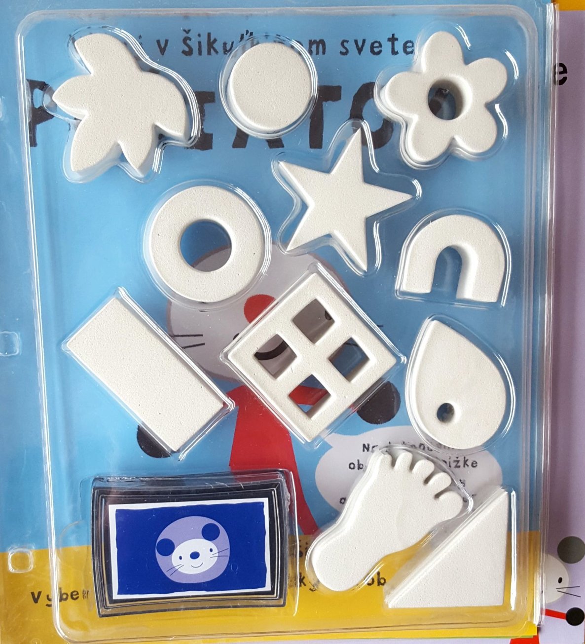Myška Šikuľka – Pečiatky